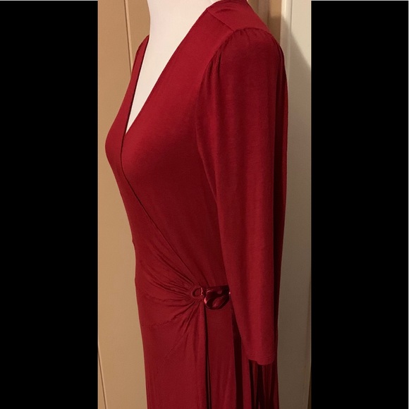 Express Wrap Dress Beautiful in Size Large - Picture 2 of 4